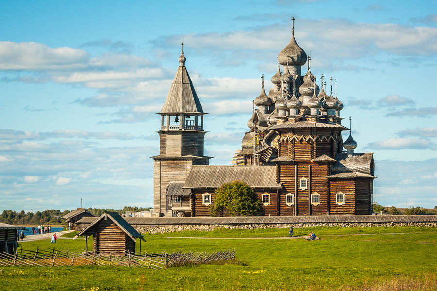Остров Кижи в окрестностях Петрозаводска